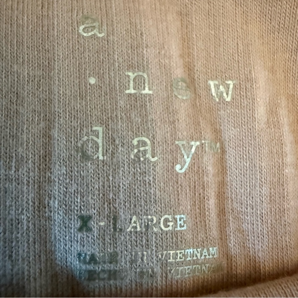 a new day Pale Blush Pink Ribbed Short Sleeve Tee T Shirt - Picture 6 of 8